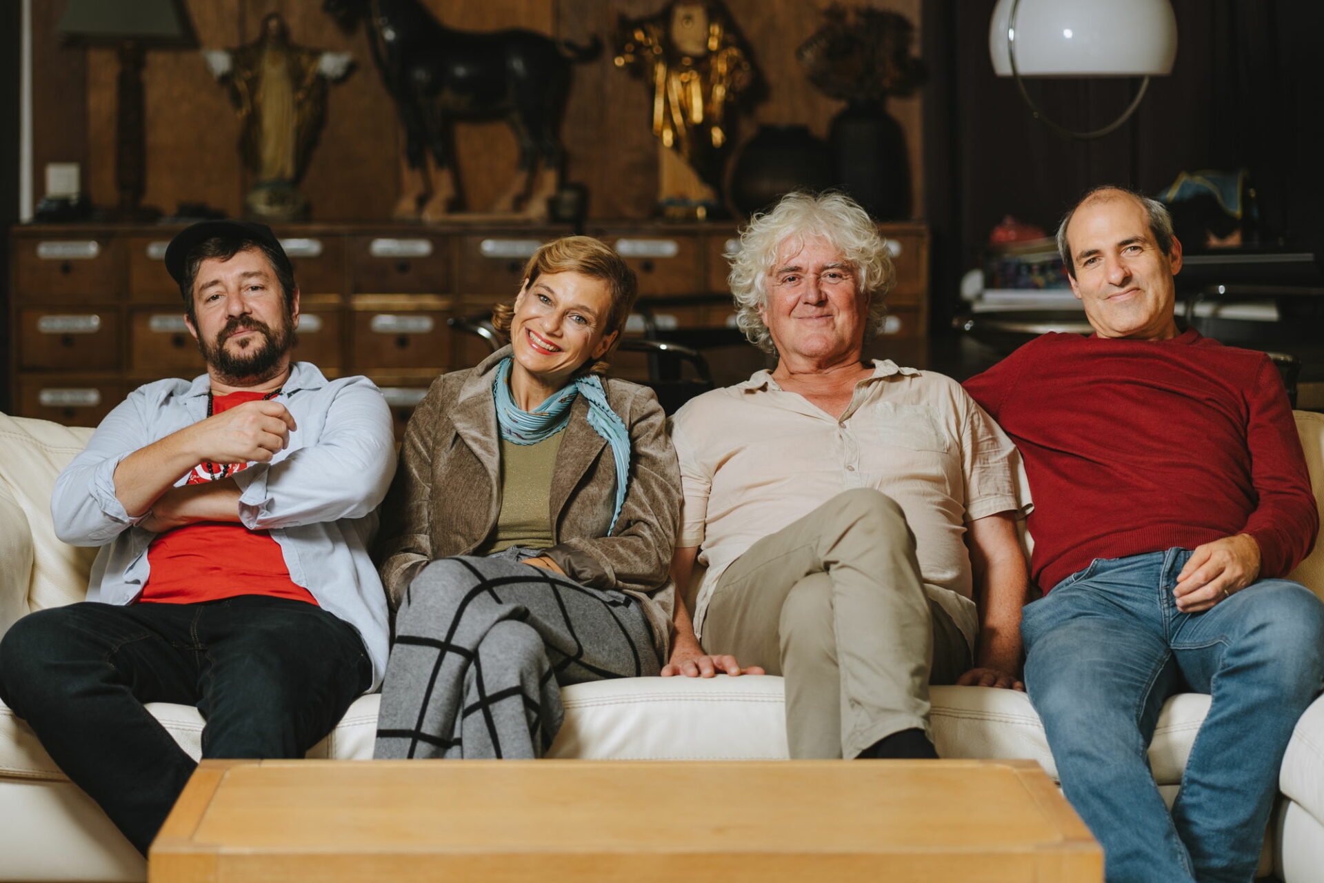 Album AMITIES : Valerie Sajdik, Cédric Chauveau, Samuel Devauchelle, et Michel Altier