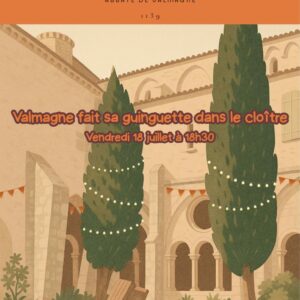 Les Fairty Poppins à la Guinguette de l'Abbaye Sainte Marie de Valmagne à Villevayrac